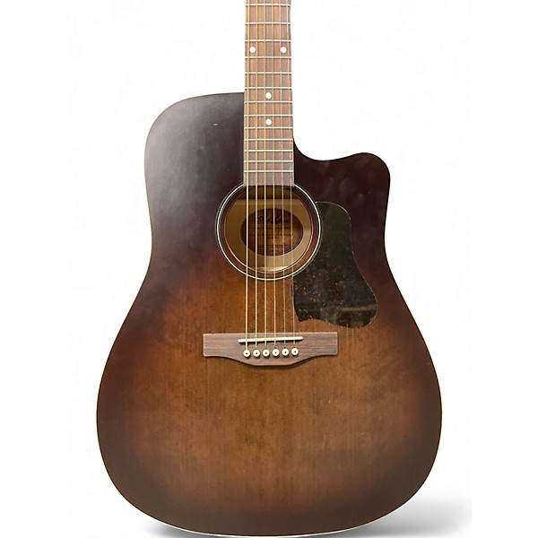 Used Art & Lutherie Americana Bourbon Burst CW Presys II Brown Burst Acoustic Guitar