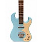 Used Silvertone 1449 Daphne Blue Solid Body Electric Guitar