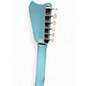 Used Silvertone 1449 Daphne Blue Solid Body Electric Guitar