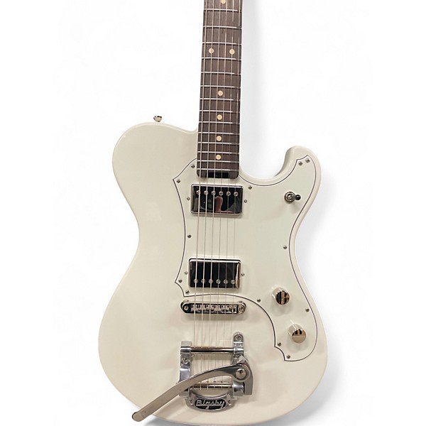 Used Veritas Custom Guitars Portlander White Solid Body Electric Guitar