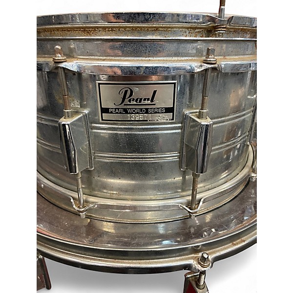 Used Pearl 5 Piece World Series red Drum Kit