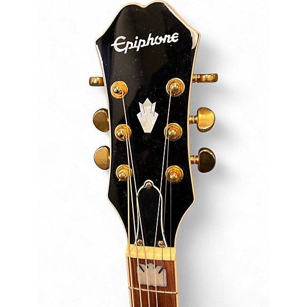 Used Epiphone J-200EC Studio Natural Acoustic Electric Guitar