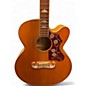 Used Epiphone J-200EC Studio Natural Acoustic Electric Guitar