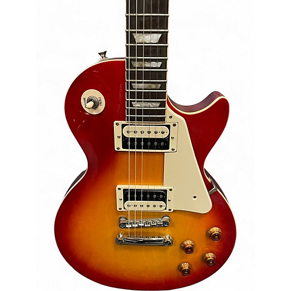 Used Epiphone Les Paul Traditional Pro Cherry Sunburst Solid Body Electric Guitar