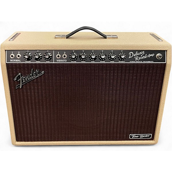 Used 2020s Fender Tone Master Deluxe Reverb BLONDE Guitar Combo Amp