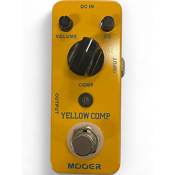 Used Mooer YELLOW COMP Effect Pedal