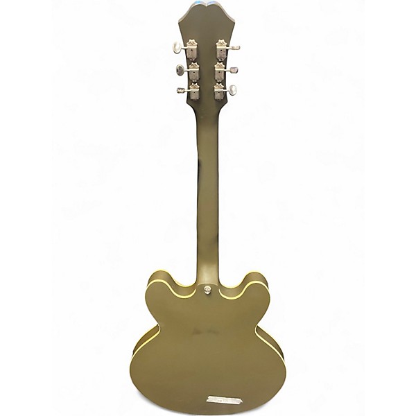 Used Epiphone Casino Worn Royal Olive Hollow Body Electric Guitar
