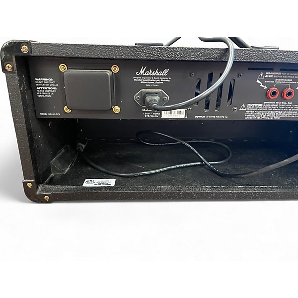 Used Marshall MG100HDFX 100W Solid State Guitar Amp Head