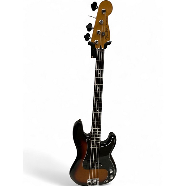 Used Fender Player Precision Bass 3 Tone Sunburst Electric Bass Guitar