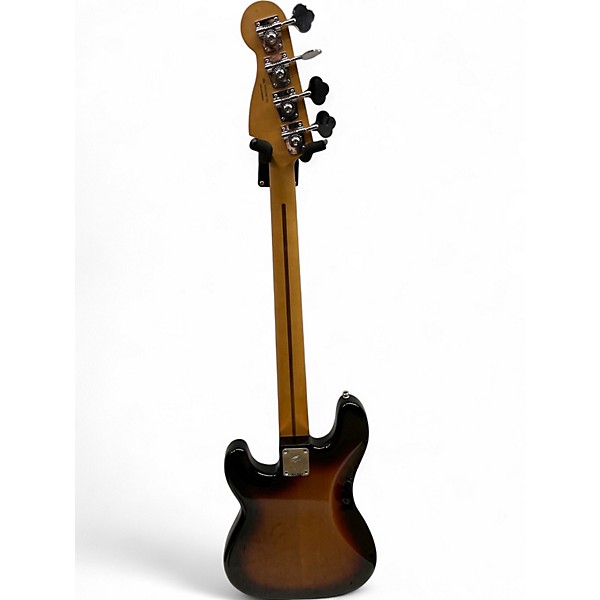 Used Fender Player Precision Bass 3 Tone Sunburst Electric Bass Guitar