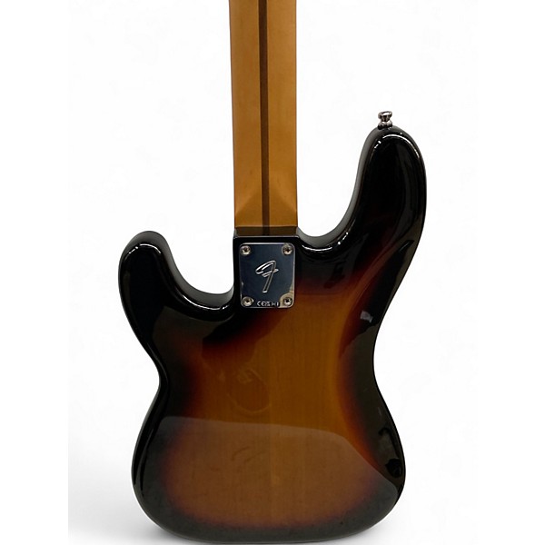 Used Fender Player Precision Bass 3 Tone Sunburst Electric Bass Guitar