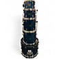 Used TAMA 5 Piece Imperialstar Hairline Blue Drum Kit thumbnail