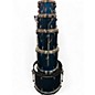 Used TAMA 5 Piece Imperialstar Hairline Blue Drum Kit