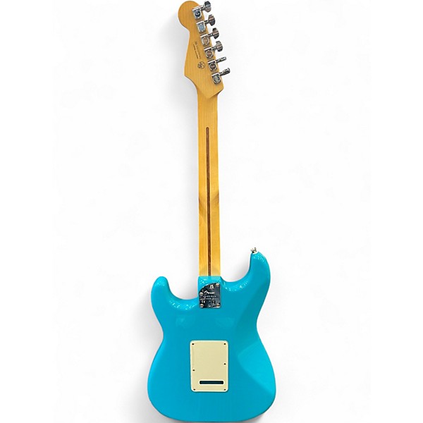 Used Fender American Professional II Stratocaster MIAMI BLUE Solid Body Electric Guitar