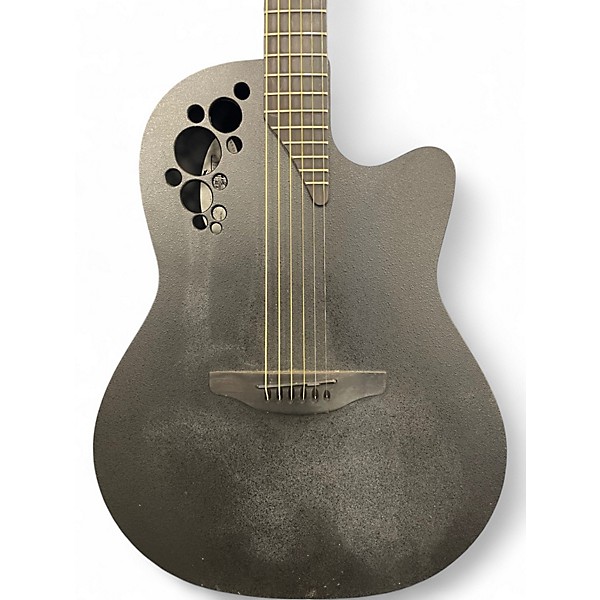Used Ovation 1778TX-5 Elite Black Acoustic Electric Guitar