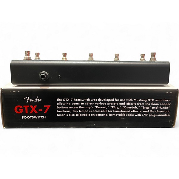 Used Fender GTX 7 Footswitch Footswitch
