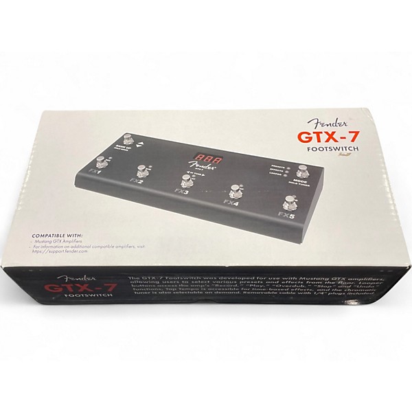 Used Fender GTX 7 Footswitch Footswitch