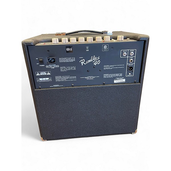 Used 2023 Fender Rumble 40 Bass Combo Amp