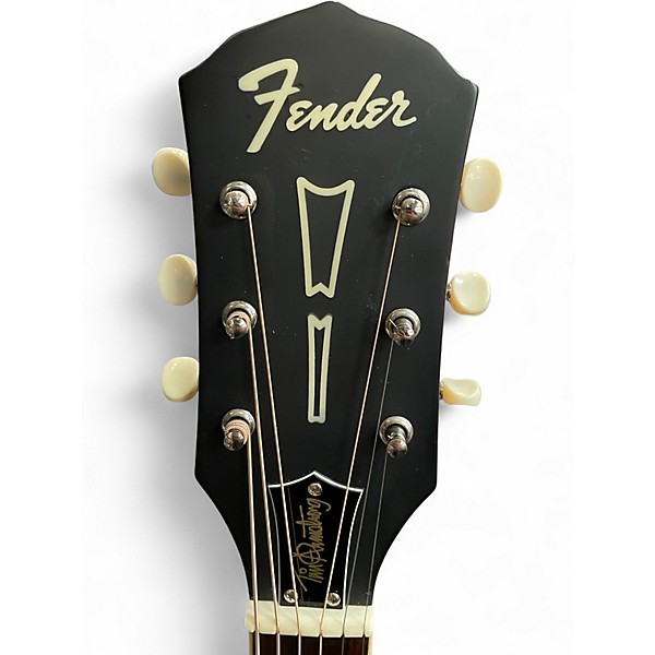 Used Fender TIM ARMSTRING DELUXE NATURAL Acoustic Electric Guitar