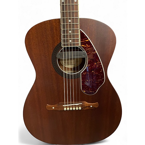 Used Fender TIM ARMSTRING DELUXE NATURAL Acoustic Electric Guitar