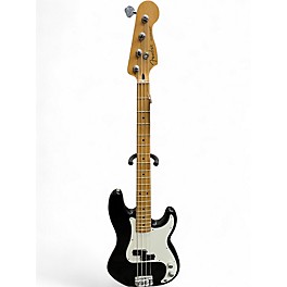 Used Fender Player Precision Bass Black Electric Bass Guitar
