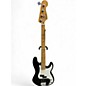 Used Fender Player Precision Bass Black Electric Bass Guitar thumbnail