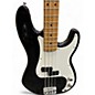 Used Fender Player Precision Bass Black Electric Bass Guitar
