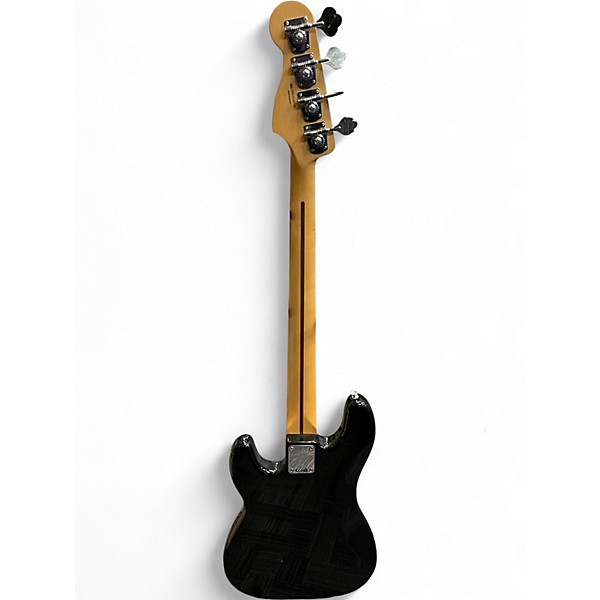 Used Fender Player Precision Bass Black Electric Bass Guitar