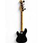 Used Fender Player Precision Bass Black Electric Bass Guitar