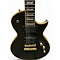 Used ESP EC1000 Black and Gold Solid Body Electric Guitar