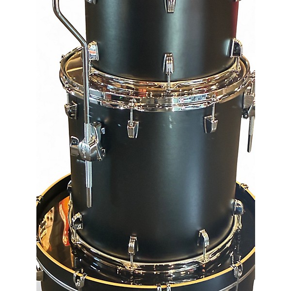 Used 2024 Ludwig 3 Piece NeuSonic Black Velvet Drum Kit