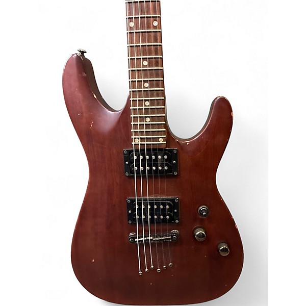Used Schecter Guitar Research Diamond Series Omen 6 Walnut Solid Body Electric Guitar