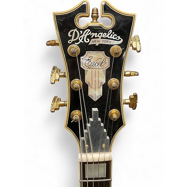 Used D'Angelico EX-SS Yellow Tiger Hollow Body Electric Guitar