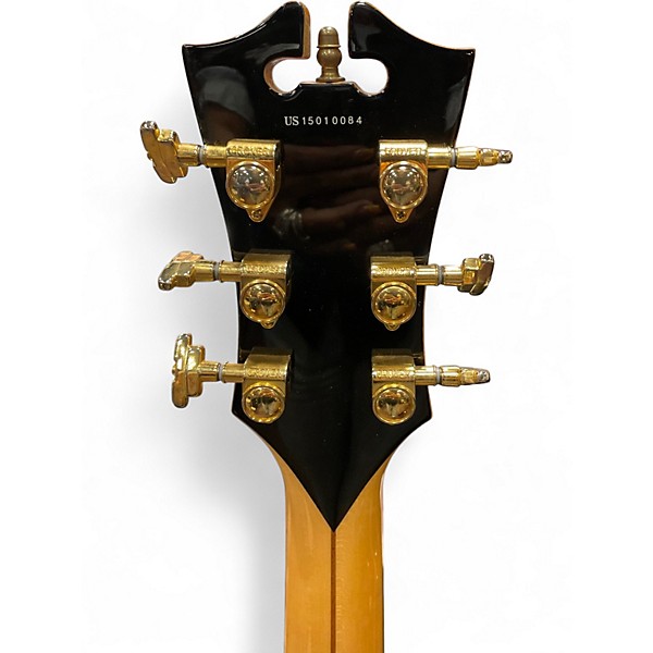 Used D'Angelico EX-SS Yellow Tiger Hollow Body Electric Guitar