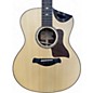 Used Taylor BUILDER'S EDITION 816CE Natural Acoustic Electric Guitar