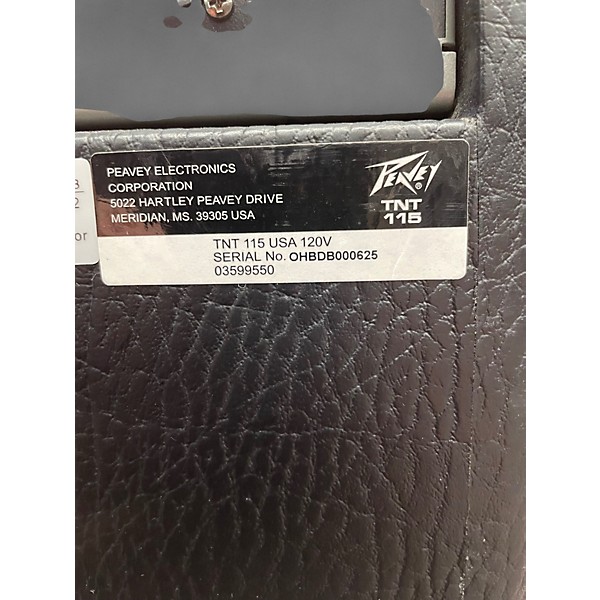 Used Peavey Tour TNT 1x15 600W Bass Combo Amp