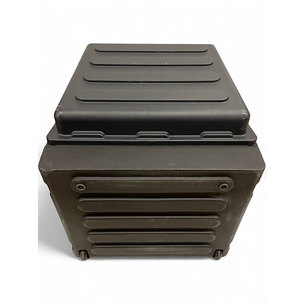 Used SKB 1SKB-R106W 10 x 6 Rolling Compact Rig 6 RU Space Black Rackmount Case