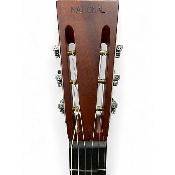 Used National NRP-B Black Rust Resonator Guitar