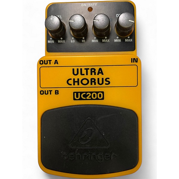 Used Behringer UC200 Stereo Chorus Effect Pedal