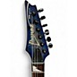 Used Ibanez RGRT621DPB Blue Lagoon Burst Flat Solid Body Electric Guitar