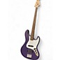Used Squier Affinity Jazz Bass Purple Electric Bass Guitar thumbnail