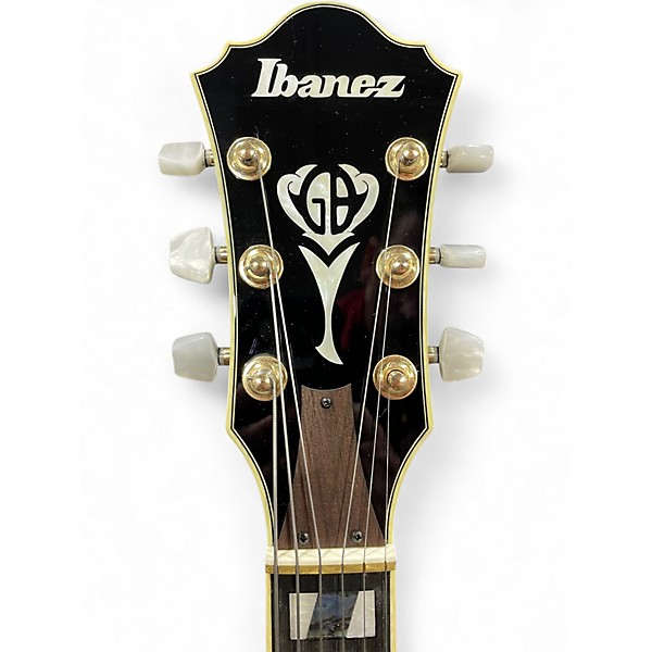 Used Ibanez gb10se Tobacco Hollow Body Electric Guitar