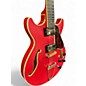 Used Ibanez amh90 Red Hollow Body Electric Guitar