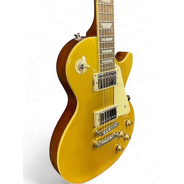 Used Epiphone Les Paul Standard Gold Top Solid Body Electric Guitar