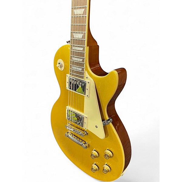 Used Epiphone Les Paul Standard Gold Top Solid Body Electric Guitar