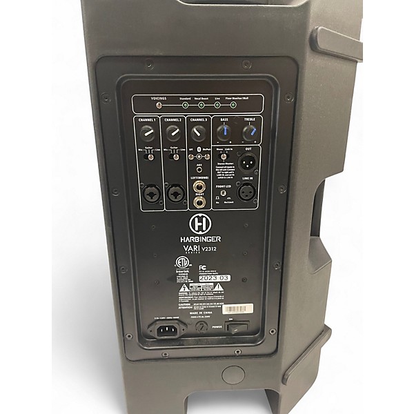 Used 2023 Harbinger VARI V2312 Powered Speaker