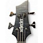 Used Schecter Guitar Research Charles Berthoud CB-4 See Thru Black Stain Electric Bass Guitar