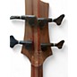 Used Schecter Guitar Research Charles Berthoud CB-4 See Thru Black Stain Electric Bass Guitar