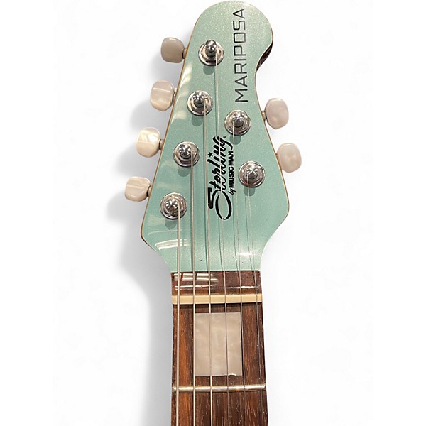 Used 2020s Sterling by Music Man mariposa Green Solid Body Electric Guitar
