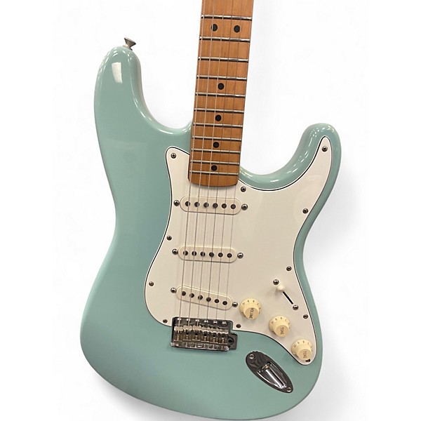 Used Fender 50th Anniversary Stratocaster powder blue Solid Body Electric Guitar